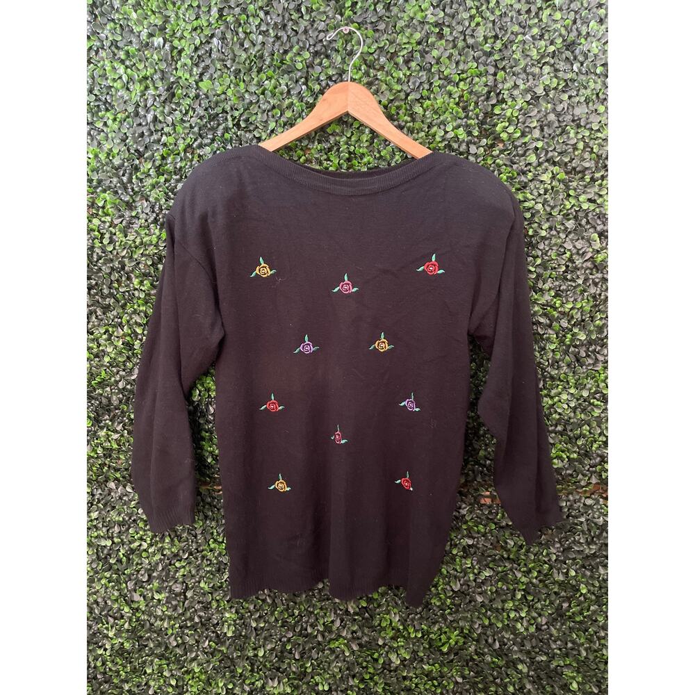 Vintage Andrea Gayle Shoulder Pads Sweater, women’s Size L